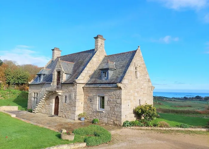 Breton Granite Stone House With Fantastic Sea Views