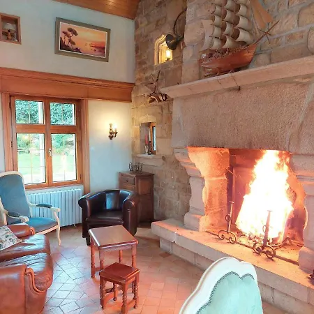 Villa Breton Granite Stone House With Fantastic Sea Views Saint-Pol-de-Léon Esterno foto
